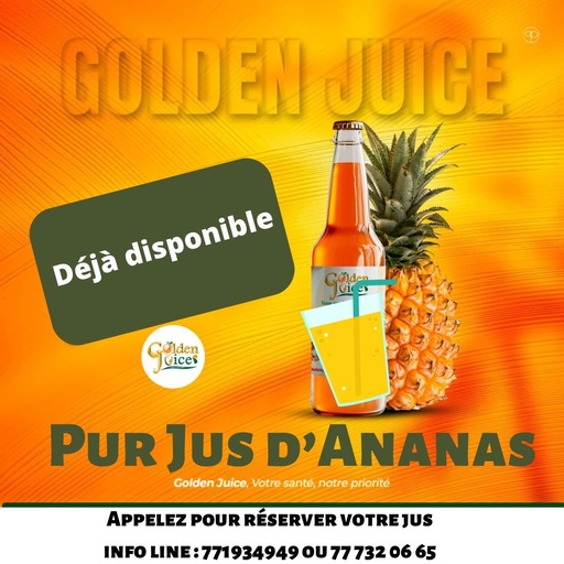 Jus d'Ananas (GOLDEN Juice)